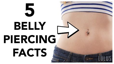 how to pierce belly button